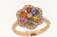 Anillo Davite & Delucchi Mujer in Oro Diamante 0.60 Ct AA 032219 ML - AA 032219 ML